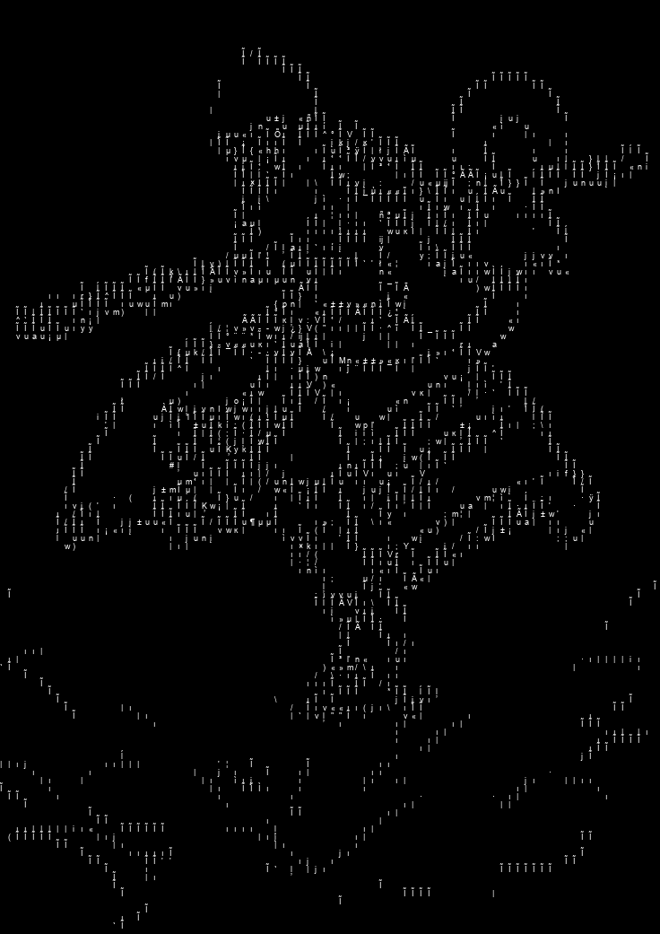 ASCII Art - PCA components 3